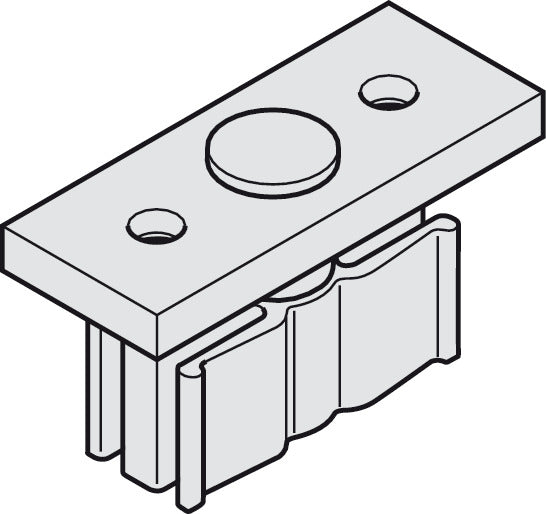 Lower Guide Plate, with Plastic Slider