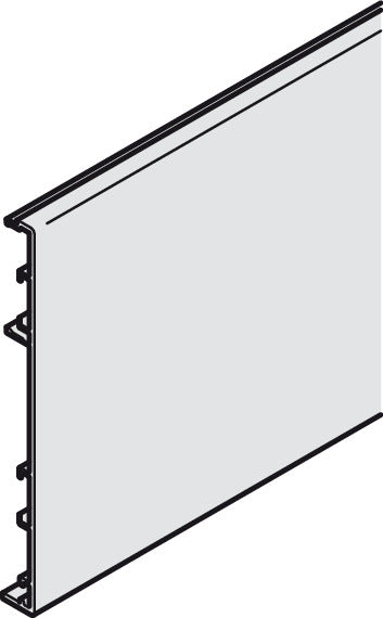 Clip-on Fascia, to Upper Track