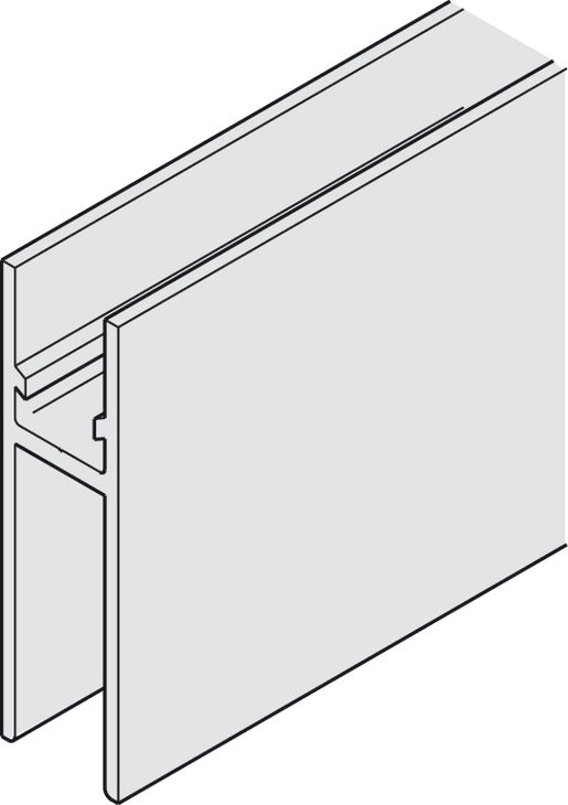 Glass Suspension Profile, G' 10 - 18 (3/8 - 11/16")