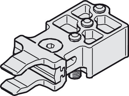 Track Stopper, with Adjustable Retention Spring