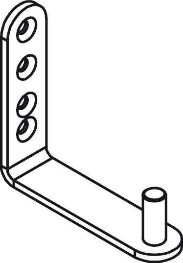 Lower Pivot for Wall Mounting, Slido Classic Bifold 30