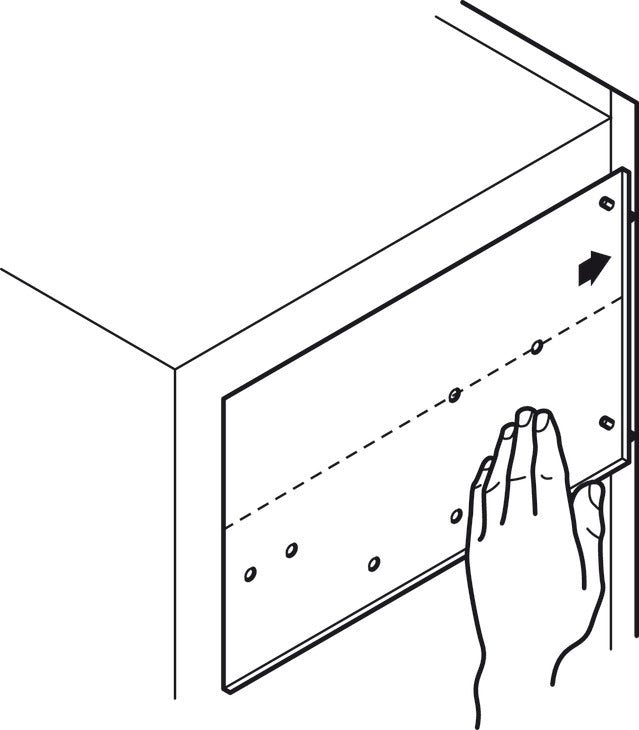 Drilling Jig, for Free Fold, Side Wall