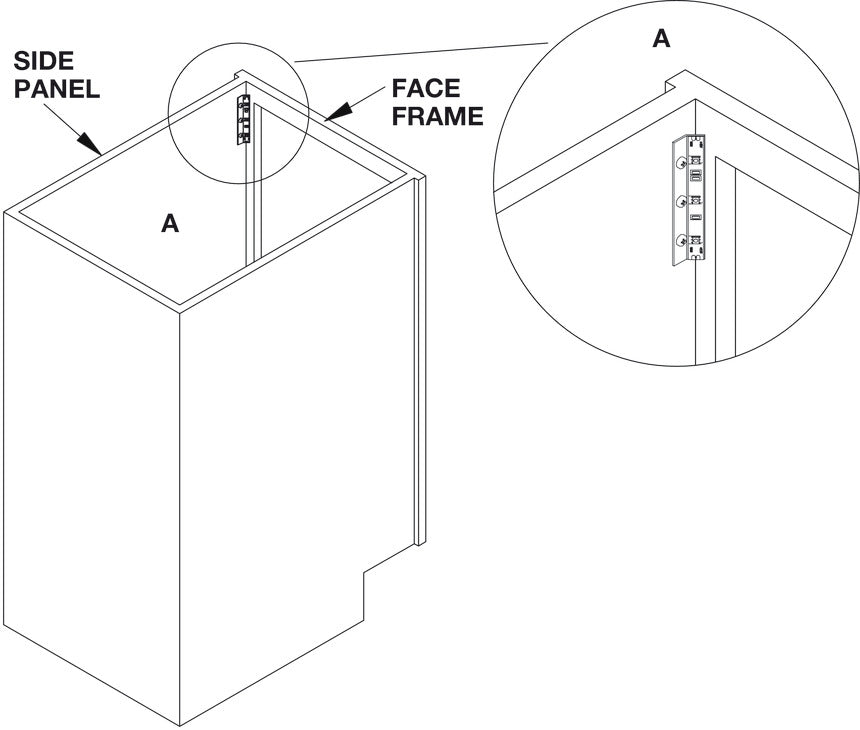 Profile, for Loox Strip, 135°