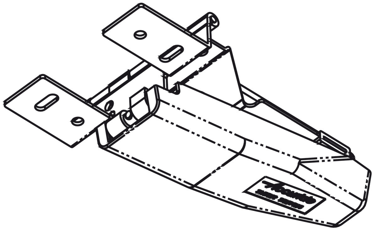 Flipper Door Slide, Accuride 1155 - Easy Down