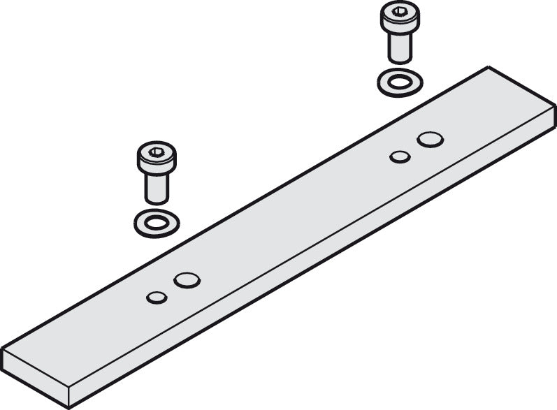 Connecting plate, For running track