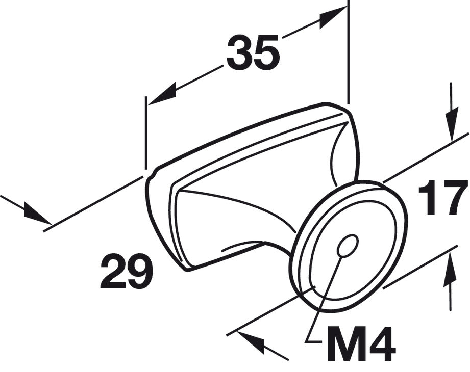 Handle, Zinc