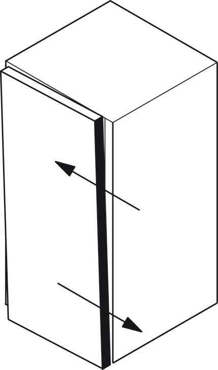 Concealed Hinge, Salice Face Frame 2-Cam, 106° Opening Angle, Self Close