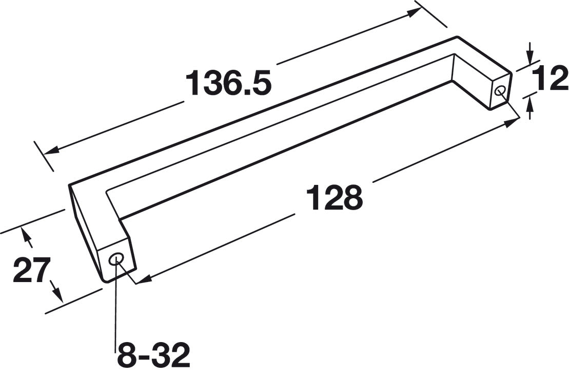 Handle, Zinc