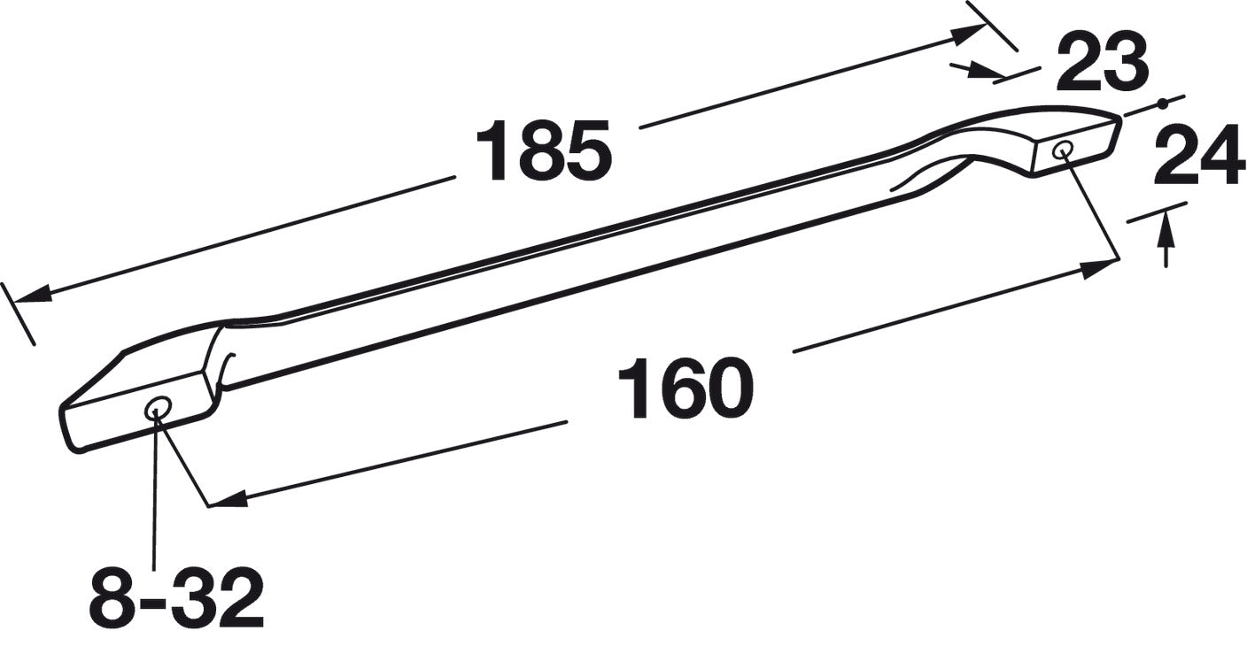 Handle, Zinc
