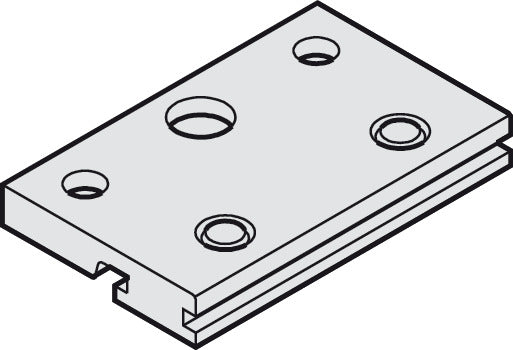 Mounting Plate, for Single Running Track