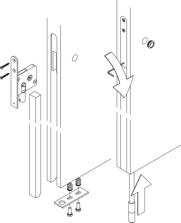 Thumbturn, with square pin