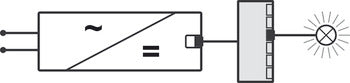 Distributor, Häfele Loox5, 6-way, without switching function, 24 V