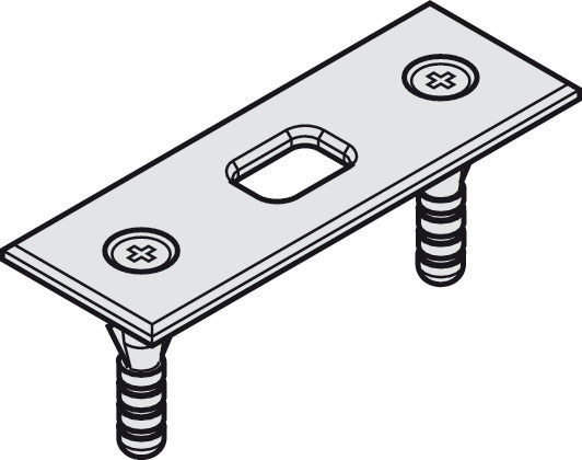 Strike Plate, Ø9 (11/32") Bolt