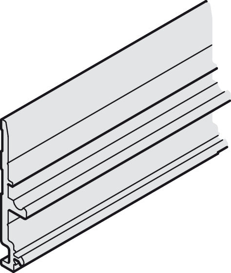 Mounting rail, for Slido D-Line41 50X and 80X, pre-drilled