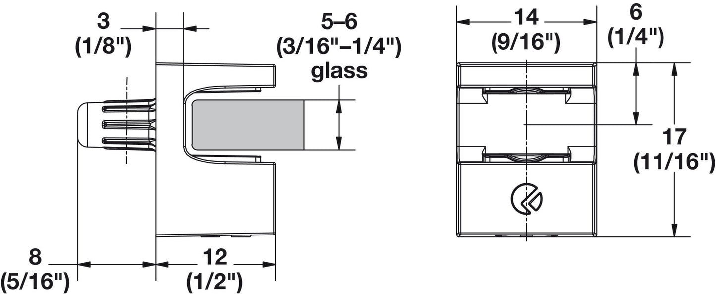 Shelf Support, KRISTAL