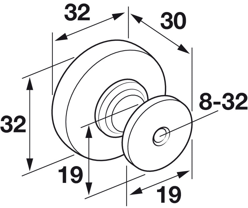 Knob, Zinc