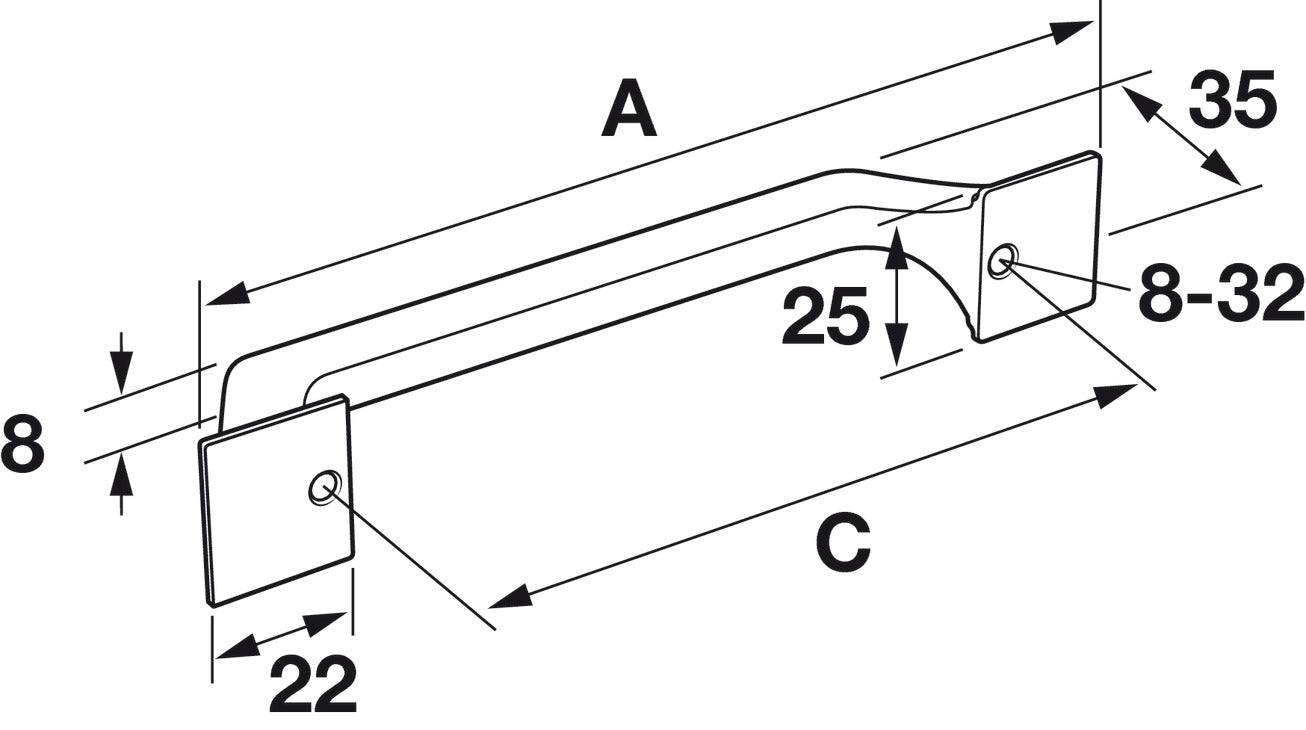 Handle, Zinc