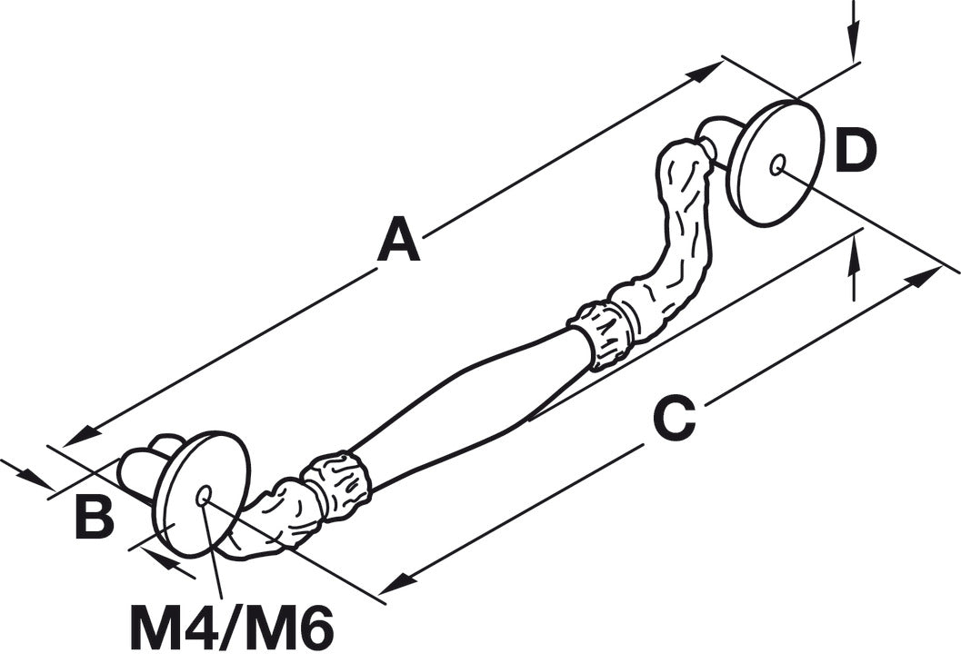 Bail Handle, Zinc