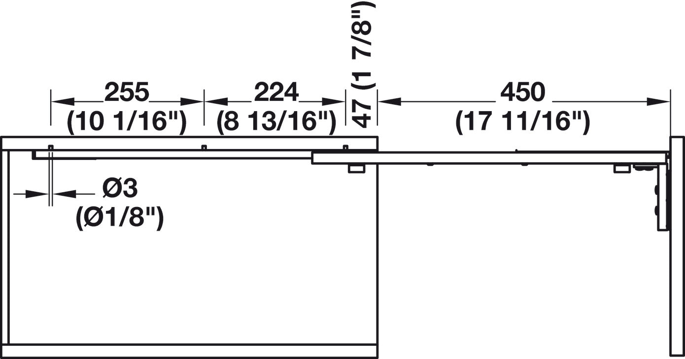 Extension frame, For base unit pull out, Häfele, with 2 baskets