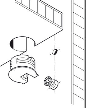 Connector Housing, Rafix 20 Flush System