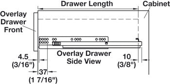 Closet Slides, Full Extension