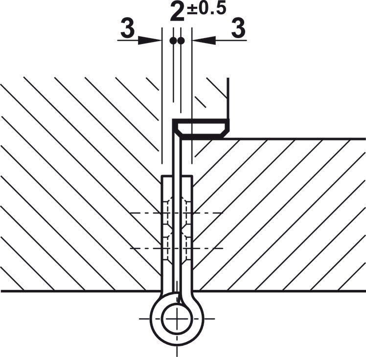 Butt Hinge, Startec, Stainless Steel, 4" x 3"