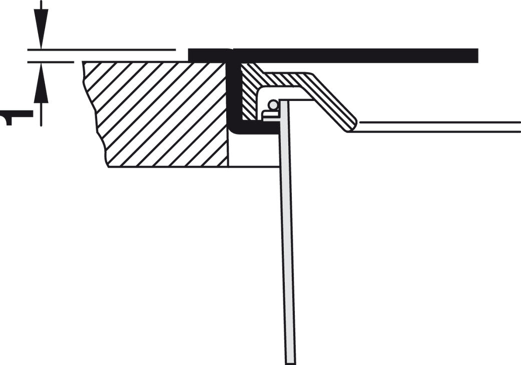 Single Waste Bin, for Flush or Surface Mounting