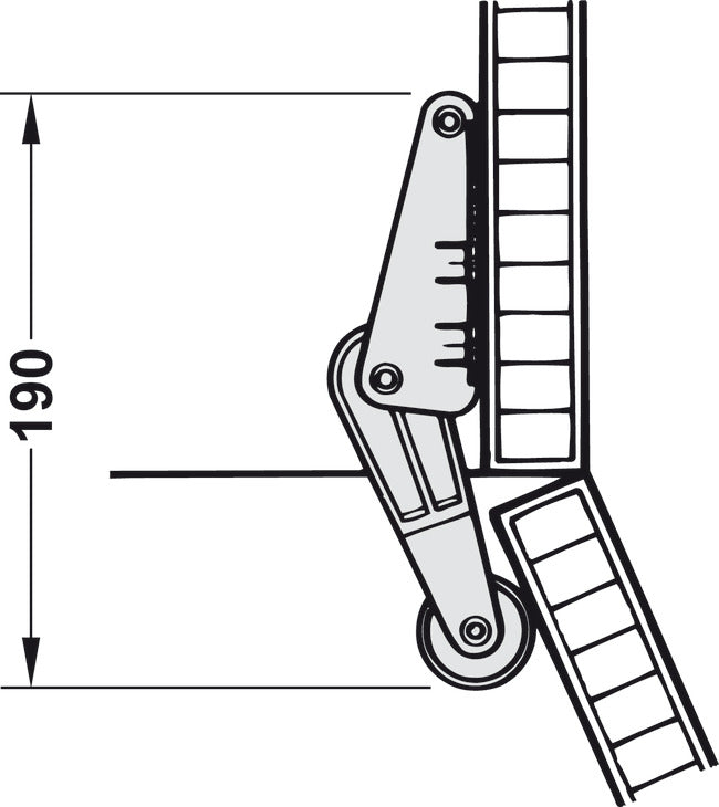 Door Opener, for Hinged Base Cabinet Doors