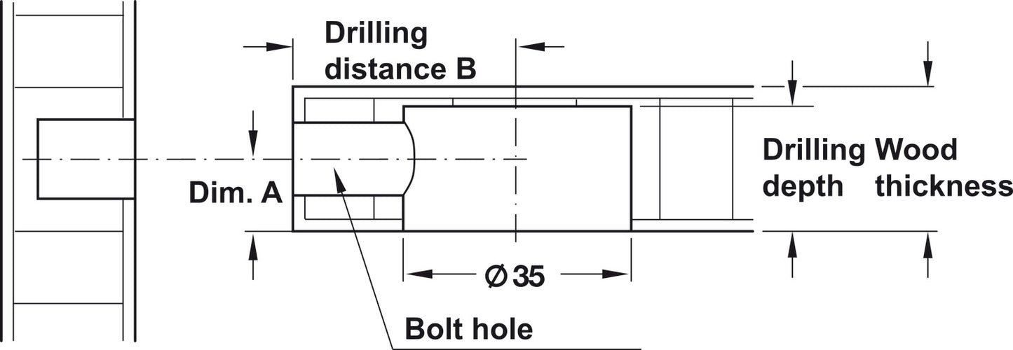 H-Channel Shelf Connector, 12 7/8" Length