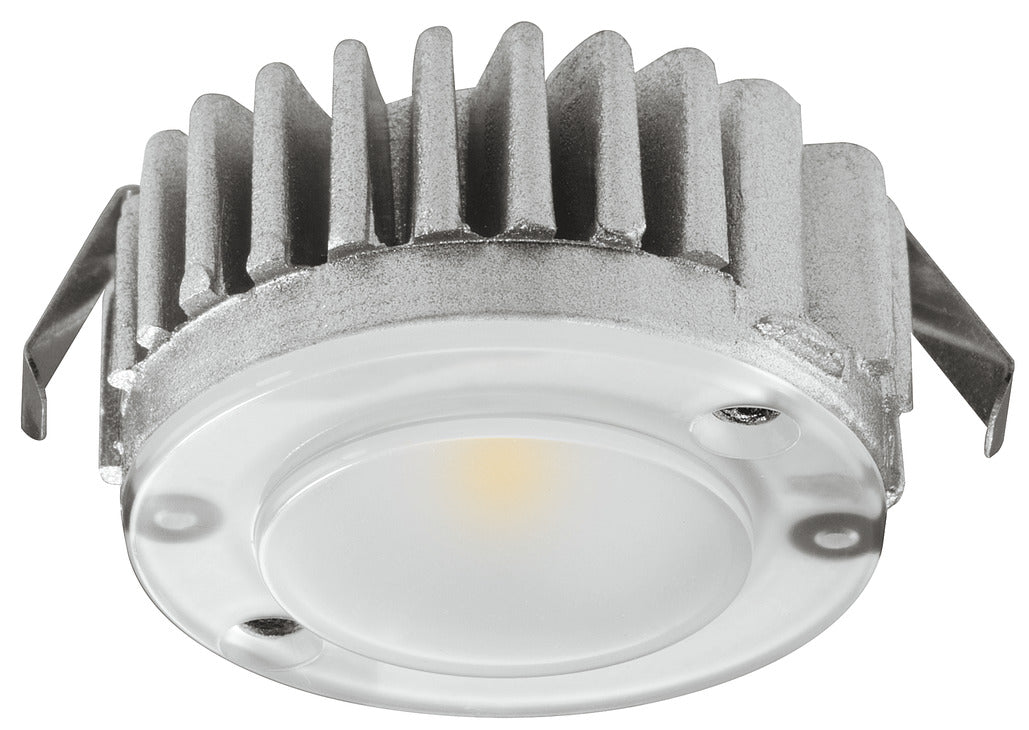 Modular Puck Light, Modular, monochrome, Häfele Loox5 LED 2040, aluminum, 12 V