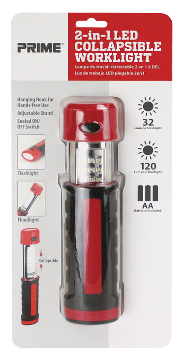 Work Light, Hand-held, Magnetic Base, 22 LED with Hook