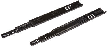 Accuride 3834SC Side Mounted Slide, Telescopic, Full Extension, 90 lbs, Self-Close