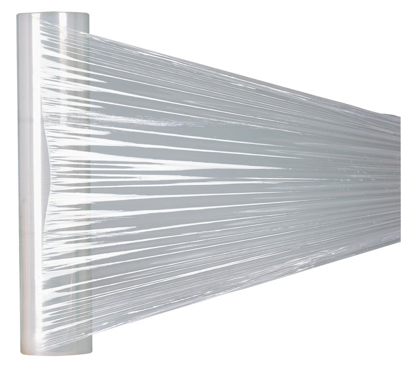 Stretch wrap, PE, for securing work pieces