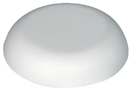 Screw Cover Cap, Plastic, white
