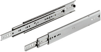 Accuride 7957 Shop Pack Side/Bottom Mounted Slide with Disconnect, Full Extension, 350 lbs Weight Capacity