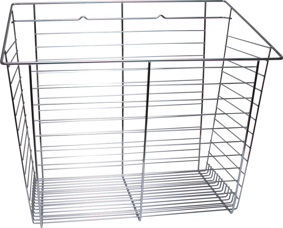 Wire Laundry Hamper, Slanted Hook-On