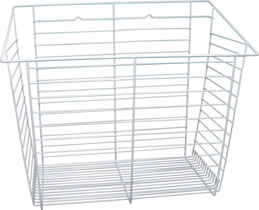 Wire Laundry Hamper, Slanted Hook-On