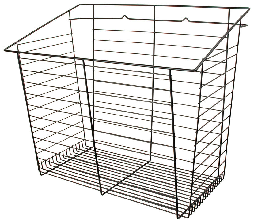 Wire Laundry Hamper, Slanted Hook-On