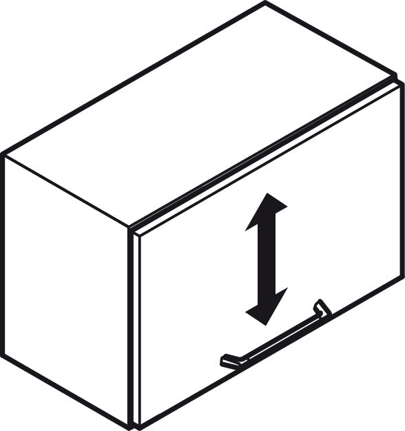 Lid stay/flap stay, Duo Standard, Individual Component