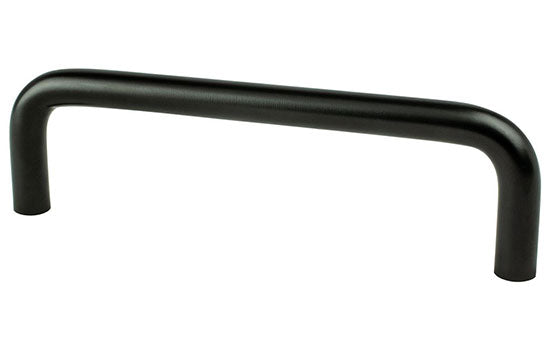 BN6126-2055-P - 4" Center to Center Matte Black Essentials Advantage Wire Pulls Collection