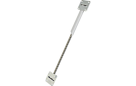 DSR213-2700-25 - Recessed Door Straightener With Covercaps for Wood or Hollow Wood Panels 89-3/4"-106-5/16" Center