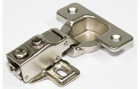 243-1064 - 110 Degree Soft-closing Screw On 5/8" Overlay Short Arm Hinge