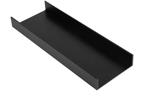 2505300368 - 6"W x 16-11/16"D Black Ash Wood Multi-Function Drawer Insert for StraightLine Drawer Organizer System