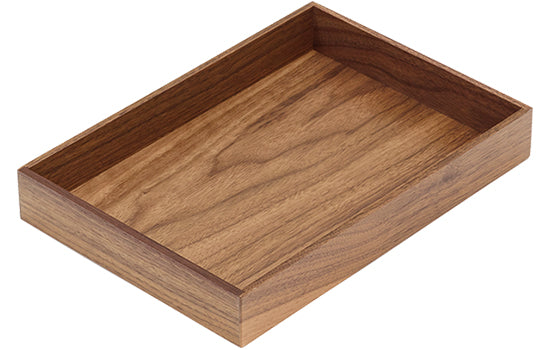 2505400373 - 11-13/16"W x 8-5/16"D Walnut Wood Large Drawer Box for StraightLine Drawer Organizer System