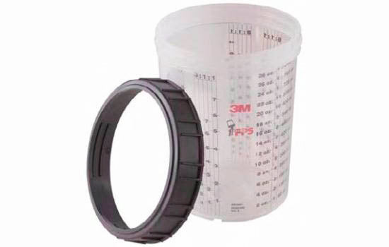 3AD-16001 - 3M PPS Medium (20.3oz) Cups & Collars - 2ea per Box