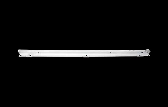 4200-20WT-DR - 20" Self Closing 3/4 Extension Side/Bottom Mount Crimp-on White Epoxy Slide Right Drawer Member - Bulk Packaged - 75 Lbs Weight Capacity
