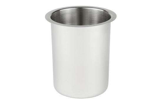 448UT-BM-125 - 4" Diameter Stainless Steel Utensil Bin for Rev-A-Shelf 448UT Series Base Organizers