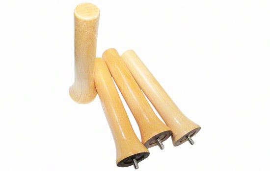 4DPS-PEG4 - 1-1/4"W Natural Wood Drawer Pegboard Pegs with 4 Pegs