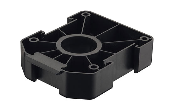 637.76.341 - Screw-on Axilo Cabinet Foot Mounting Plate