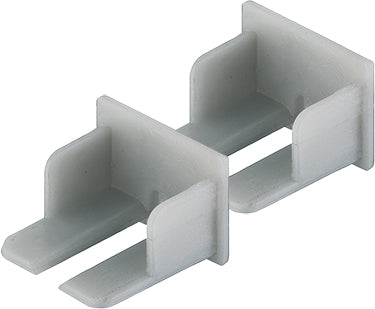 833.72.852 - Silver Loox Surface Mount End Caps